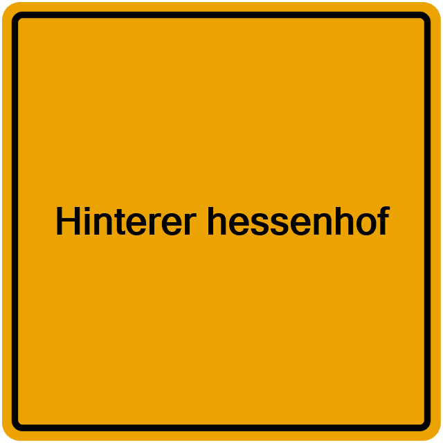 Einwohnermeldeamt24 Hinterer hessenhof